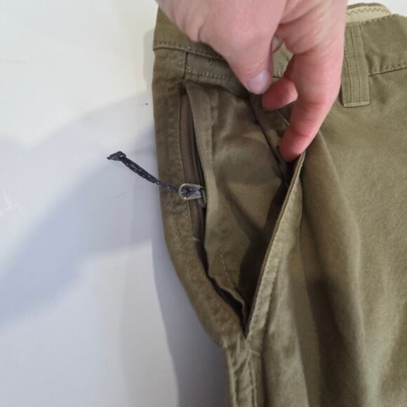 Columbia Pants Mens 38x32 Beige Chino Flex Roc Regular Stretch Hiking Outdoors - Picture 3 of 10